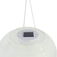 thumbnail image 4 of Linterna solar de estilo japonés de 25 cm, tela estampada para Bar, Pub, decoración del hogar (I), 4 of 4