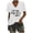 White, variant on HXWCHs Women Solid Essential T Shirt Women's Fashion V-Neck Casual Printed Short Sleeve Pullover Tee for Everyday Comfort and Style S Black