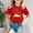 Red, variant on Island Print Casual Tee For Girls Fashion Comfort Fit Top Beach Daily Wear Soft Breathable Kids Shirt Short Sleeve Shirt for Girls Tees Kids Tshirts Clothes Summer Tops T-Shirt