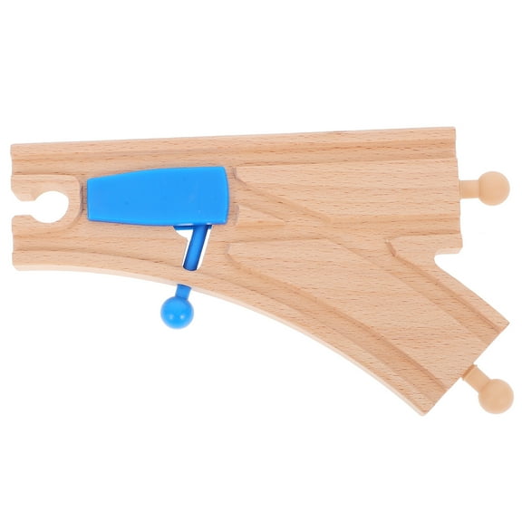 STOBOK Joinpaya Wooden Train Switch Track Set: Train Track Accessories for Architectural Models and Layout Props