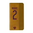 thumbnail image 2 of Keyscaper D.J. Moore Brown Chicago Bears Folio iPhone Case, 2 of 7