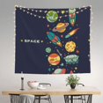 thumbnail image 2 of Sikiie Space tapestry wall hanging home decor for bedrooms, living rooms, dorms 60x51in, 2 of 6