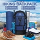 thumbnail image 5 of Mochila de Senderismo SEMSTY Expandible 30L/40L/50L para Hombres y Mujeres, 5 of 6
