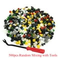 thumbnail image 3 of 500 Unids Universal Mixto Vehículo Bumper Clips Retainer Sujetador Rivet Puerta Panel Fend CACAGOO Clips de parachoques del vehículo, 3 of 6