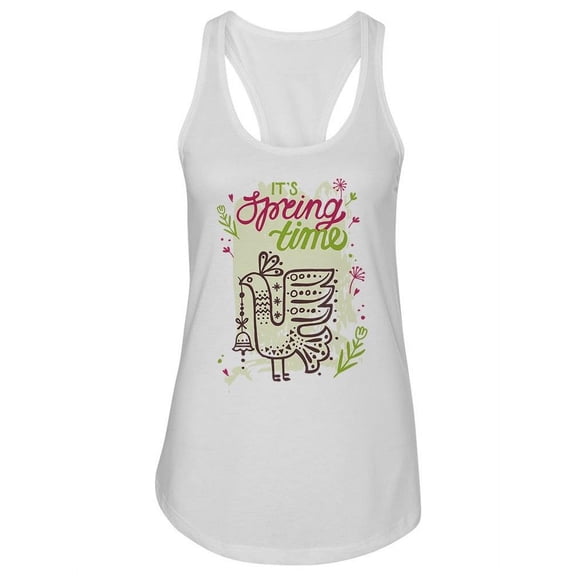 It's Spring Time. Tank Women -Image by Shutterstock, Female Medium