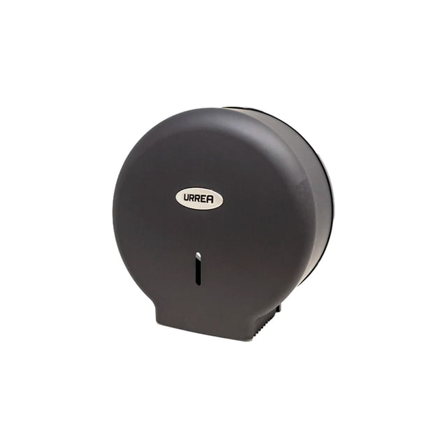 Despachador de papel higiénico URREA MINI NEGRO MATE para BAÑO ABS 35.3501.37