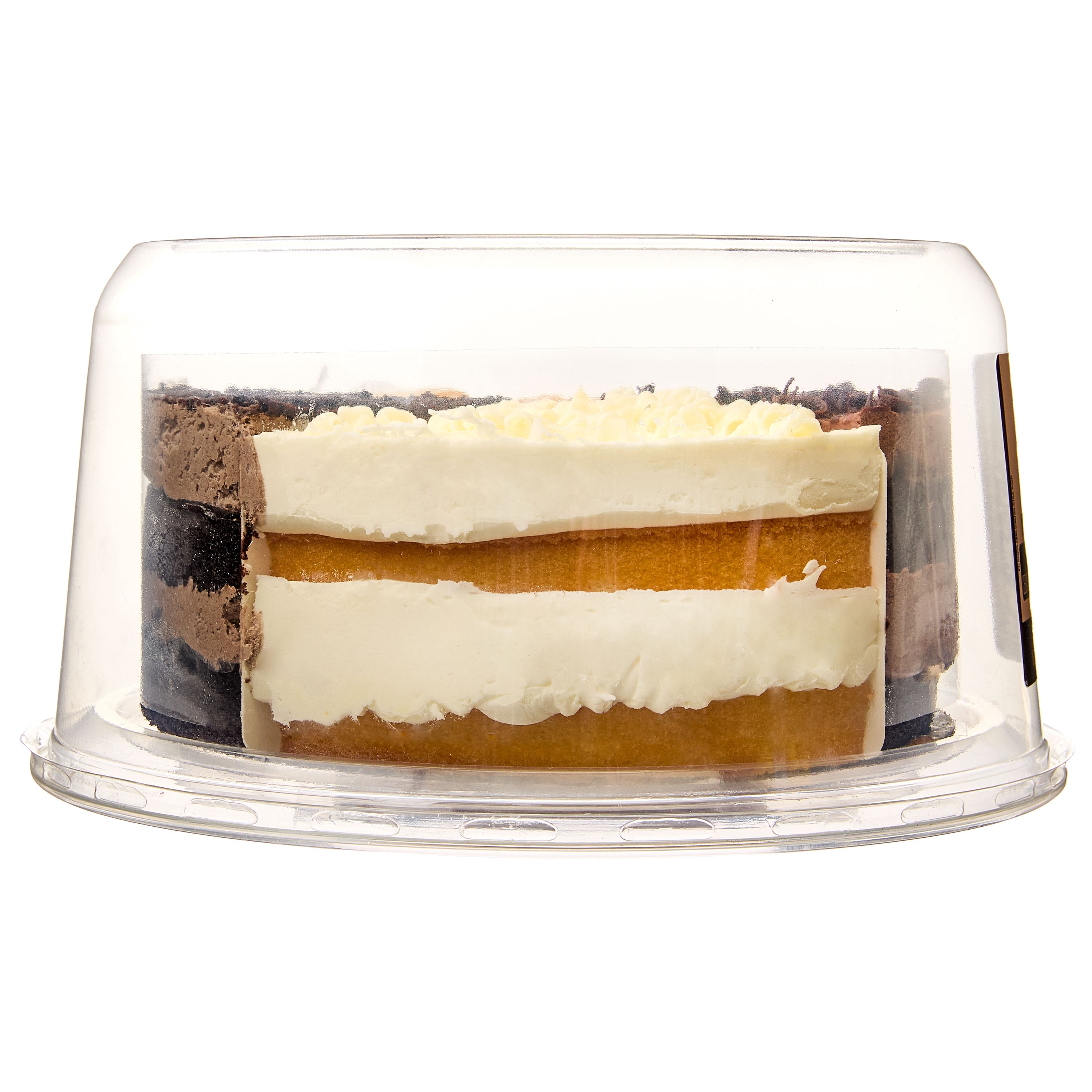 Marketside 8-Inch Variety Mousse Torte Cake, 39.25 oz (Refrigerated)
