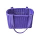 thumbnail image 2 of Cesta de mimbre de imitación, cesta tejida a mano, cesta decorativa para anidar, papelera, cesta de pan para aperitivos, para Picnic, baño, despensa violeta s BLESIY Cesta tejida, 2 of 8