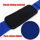 thumbnail image 3 of Greeniant 2 piezas de correas de levantamiento de pesas, accesorios, bandas de soporte de agarre, banda de muñeca para gimnasio, correa de mano Gimnasios en casa negro Greeniant OD015251-01, 3 of 6