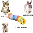 thumbnail image 4 of Fun Pop-Up Maze for Felines & Friends Colorful 2-Way Cat Tunnel, 4 of 5