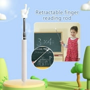Telescopic Pointer For Teachers, Mini Handheld Pointer, Classroom Finger Pointer And Presentation Finger Pointer For Elementary School Kindergarten Teachers