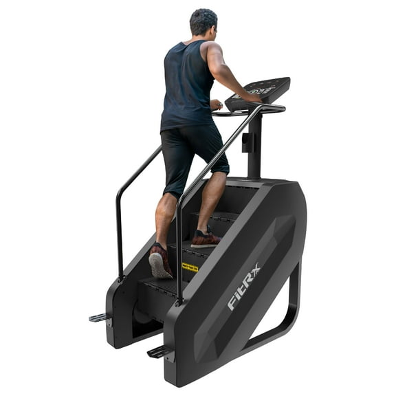 FitRx Stair Stepper, Summit Stair Climber Exercise Machine with LCD Display and 330 lb Capacity