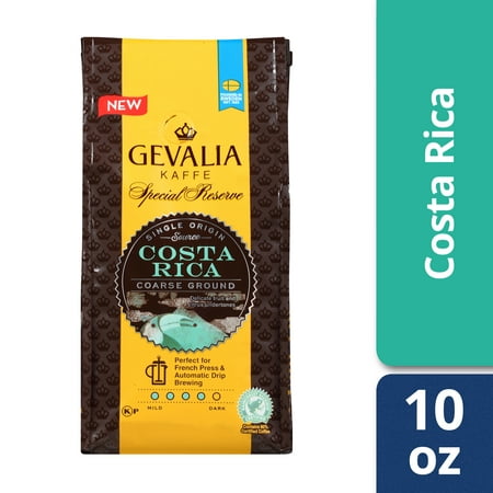 Gevalia Costa Rica Ground Coffee, Caffeinated, 10 oz