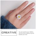 thumbnail image 3 of Anillo giratorio antiestrés para aliviar la ansiedad, ideal para niños, mujeres y niñas., 3 of 7