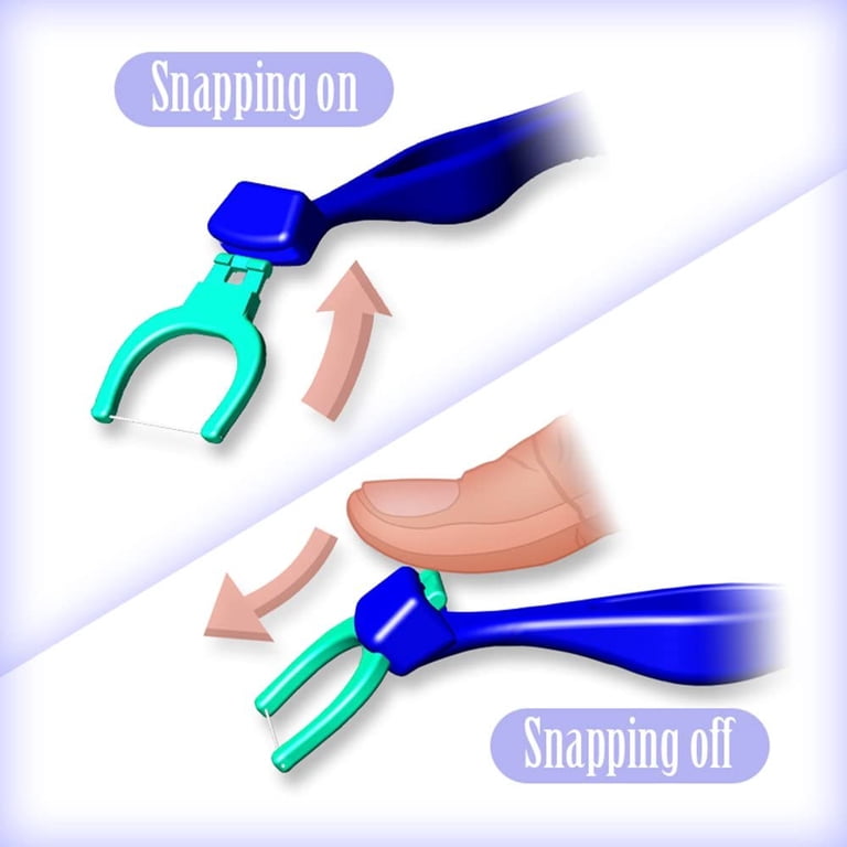 String Floss Handle Reuseable Flosser Easy String Floss Holder Refillable With, 49% OFF