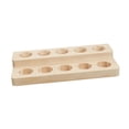 thumbnail image 1 of Rack de almacenamiento de aceite esencial de madera Rack de esmalte de uñas Multi tragamonedas Organizador de almacenamiento de botellas para 2 capa, 1 of 7