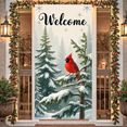 thumbnail image 5 of Decorative Design Merry Christmas Banner Snowflake Pattern Winter Holiday Event Decoration for Christmas Party Indoor Decoration, 5 of 9