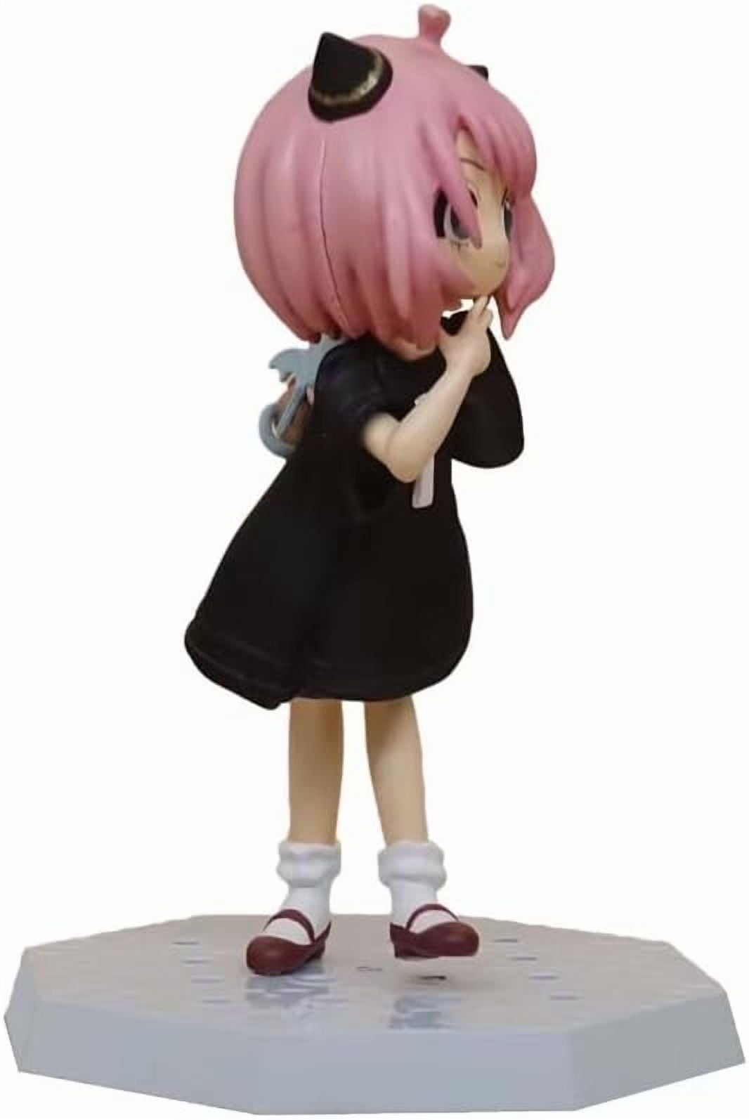 Newly Anya Figure Bend Over Carrying A Bear Anya Forger Anime Figures 15cm/5.9inch PVC Characters Collectible Handicrafts Souvenirs for Anime Fans Gifts