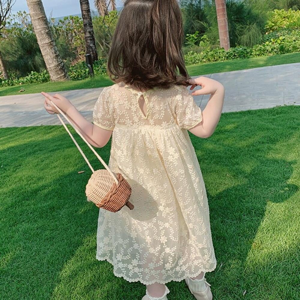 mesh frock dress