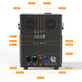 thumbnail image 3 of 2Pcs Cold Spark Firework Machine,Stage DMX Effect Machinefor DJ Event Party Wedding,Black, 3 of 7