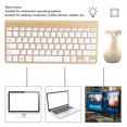 thumbnail image 3 of Ensemble Clavier Souris Sans Fil 2.4G Clavier et Souris Sans Fil avec Touches ABS Gravées Design Ergonomique Silencieux Compatible avec Bureau Mobile Tablette, 3 of 7