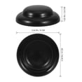 thumbnail image 2 of WHAMVOX 2Pcs Umbrella Cap Cover Plastic Umbrella Tip Cap Plastic Umbrella Tip Replacement Patio Umbrella Top Replacement Umbrella Accessory, 2 of 8