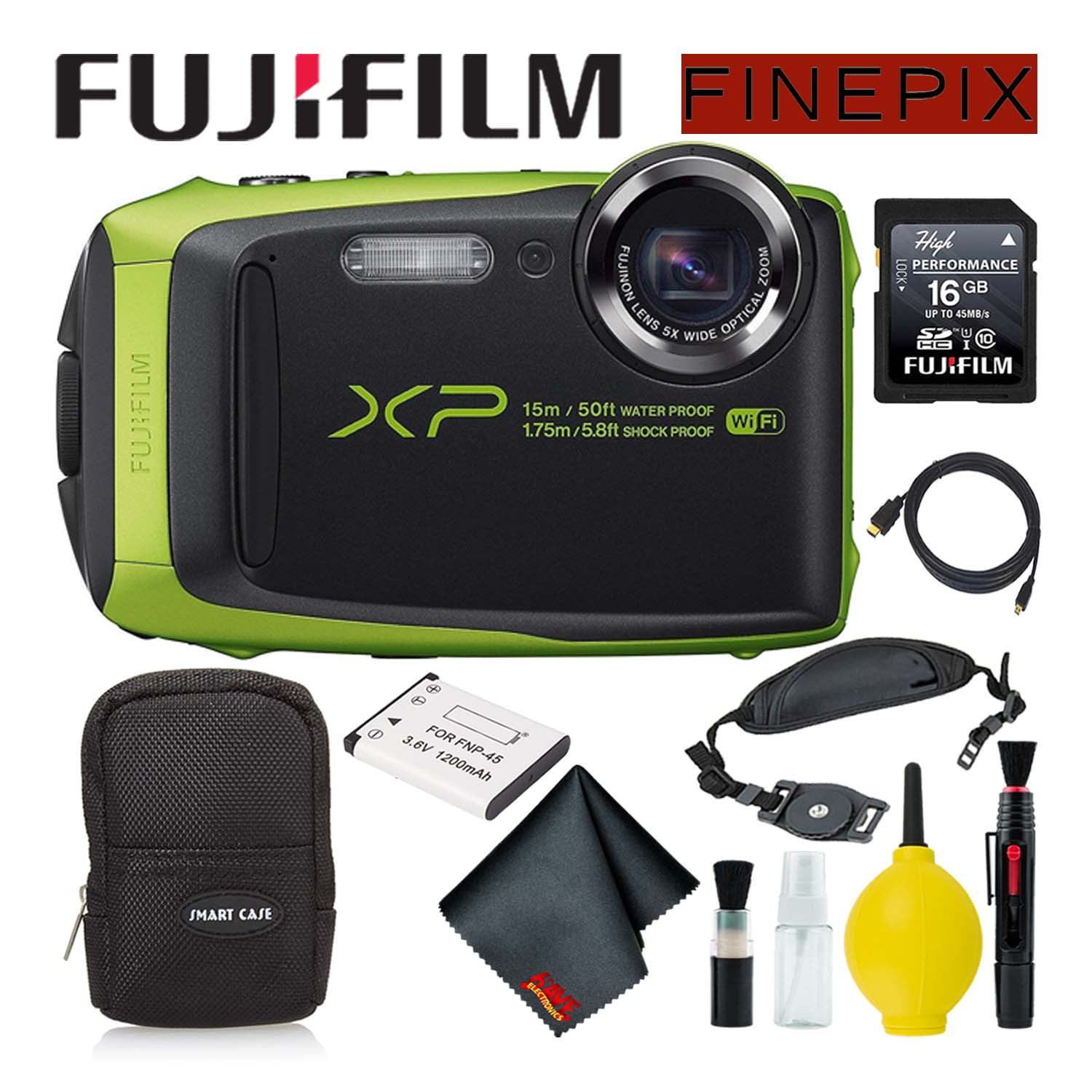 FUJIFILM FINEPIX XP120 イエロー・グリーン Fujifilm Finepix XP120 review | Cameralabs