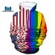 thumbnail image 4 of Sudadera con capucha con estampado 3D de arcoíris para hombre, estilo casual, colorido, con estampado de amor, estilo hip hop, 4 of 5