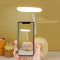 thumbnail image 4 of USB Small Desk Lamp,Bunny Light with Pen Holder,Eye Care LED Portable Reading Light Strip 361° Bendable and Adjustable Neck - Yellow, 4 of 8