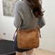 thumbnail image 2 of Bolso Hobo Hombro para Mujer Monedero Cuero Vegano Sólido, 2 of 9