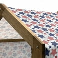 thumbnail image 5 of USA Pet House, Big Star with American Flag Featured Inner Lines Proud Country Design, Outdoor & Indoor Portable Dog Kennel with Pillow and Cover, 5 Sizes, Indigo Red White, by Ambesonne, 5 of 5