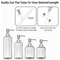 thumbnail image 3 of 4pcs Soap Dispenser Pump Replacement Stainless Steel Lotion Dispenser Pump For Regular 28/400 Neck, 3 of 4