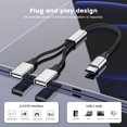thumbnail image 4 of Divisor de adaptador USB C a USB 2.0 dual para MacBook Pro, 4 of 6