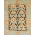thumbnail image 1 of Ahgly Company Machine Washable Indoor Rectangle Abstract Sand Brown Area Rugs, 2' x 4', 1 of 7