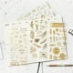 thumbnail image 5 of Seitruly 3 hojas de pegatinas para álbum de recortes, álbum de fotos autoadhesivo, artesanía en papel, calcomanías estéticas decorativas, Type1 NO1, 5 of 6