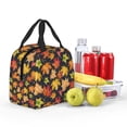 thumbnail image 5 of Pofeuu Colorful Maple Leaves Print Lunch Bag Lunch Box Insulated Lunch Bag Adult Lunch Box for Men and Women, 5 of 8