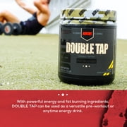 REDCON1 Double Tap Thermogenic Fat Burner, Powder, 40 Servings (Blue Raspberry)