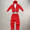 thumbnail image 5 of Evdexr 2 Piece Zip Up Sweatsuits for Men 2026 Long Sleeve Oversized Hooded Tops & Pants Sets Winter Trendy Athletic Outfits Loose Fit Baggy Tracksuits with Pockets M, 5 of 5