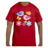 Tshirt Mother's Day Flowers Birds Design