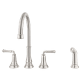thumbnail image 5 of American Standard Delancey Two-Handle Kitchen Faucet 1.5 GPM in Stainless Steel, 5 of 6