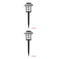 thumbnail image 1 of Inteprter 2/4/6/8 Uds. Lámpara de tierra lámpara de jardín cuadrada de energía Solar luz de noche LED para exteriores para pasarela de camino, luz No.02 2piezas Inteprter CBP167253, 1 of 6