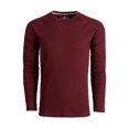 thumbnail image 1 of American Rag Mens Long-Sleeve Thermal Basic T-Shirt darkred XL, 1 of 1