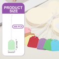 thumbnail image 2 of Uxcell Price Tags Blank Paper Hang Tag Writable Label with String Attached for Gift Pricing Jewelry Clothing Light Green, 2 of 7