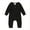 Black, variant on GXFC Infant Baby Boys Fall One Piece Jumpsuits Newborn Boys Long Sleeve Buttons Knit Ribbed Romper Pants Cute Autumn Bodysuit Clothes for Toddler Boys 0-18M