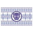 thumbnail image 2 of Black Panther: Wakanda Forever Purple Logo  Stainless Steel Water Bottle White 17 oz., 2 of 3