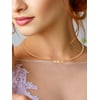 Personalized Block Name Choker Necklace with 14 inch Curb Chain. All Uppercase.