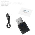 thumbnail image 2 of 2 in 1 USB Bluetooth 5.0 Audio Transmitters, 3.5mm AUX Wireless Audio Music Stereo Adapter Dongle Receiver for TV PC Bluetooth Speaker Headphone, 2 of 15