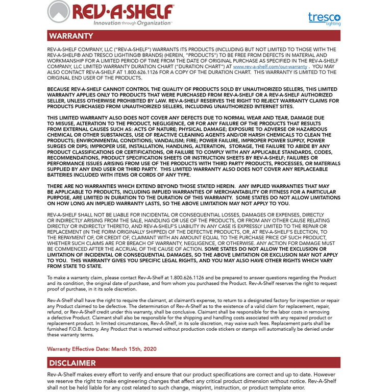 Rev-A-Shelf BASE CABINET PULLOUT APPLIANCE/MIXER LIFT SHELF W/ SOFT CL –  RTA Direct