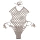 thumbnail image 2 of Hollow Out Crochet Bodysuit Women Deep Jumpsuit Romper Beach jinwen Mamelucos de las mujeres, 2 of 8