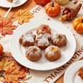 thumbnail image 5 of Dmlowu Thanksgiving Fall Silicone Molds, 6 Cavity Pumpkin Maple Leaf Mini Muffin Pan, Food Grade Holiday Baking Essentials for Chocolate Candy Pie Dessert, 5 of 6